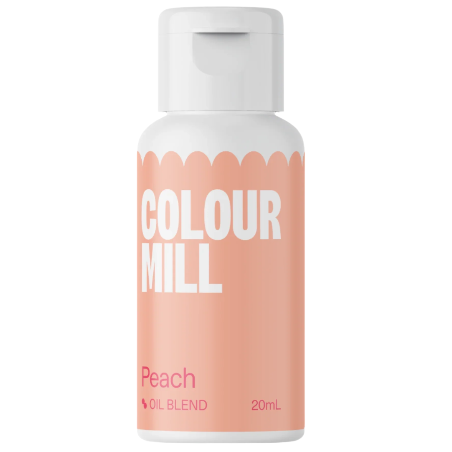 Peach Colour Mill Oil Blend Food Color 20ml