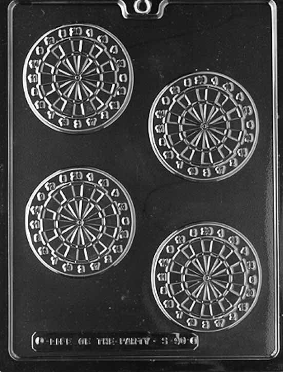 Dartboard Chocolate Mold