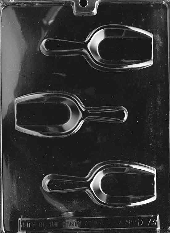 Scoop Plastic Chocolate Mold D073