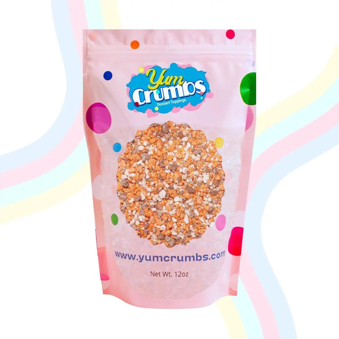 Yum Crumbs Peach Cobbler Dessert Toppings