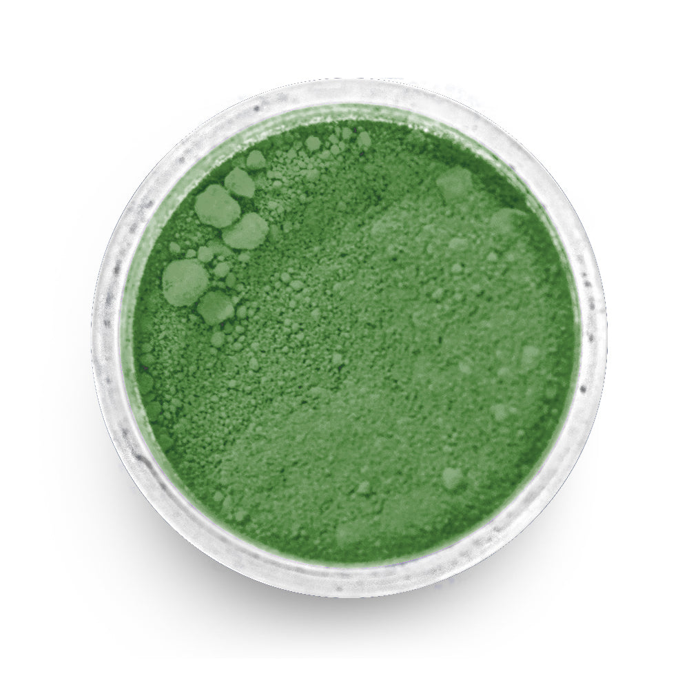 Green Natural Fat Dispersible Powdered Color Roxy & Rich