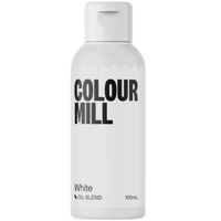 White Colour Mill 100mL Bottle