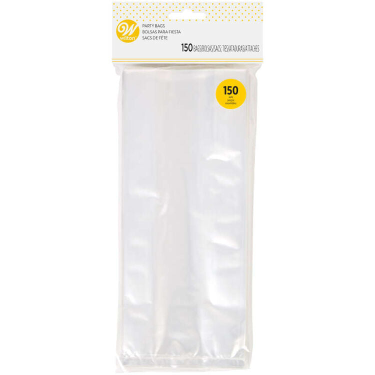 Clear Treat Bags Pk/150 Wilton