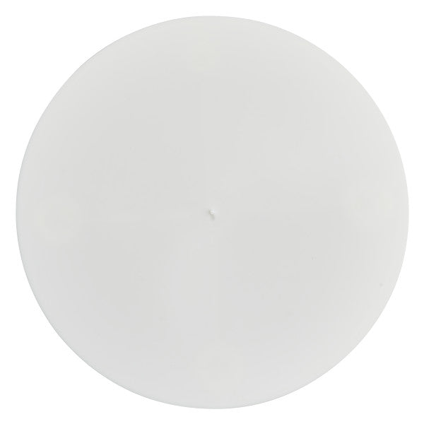 White 12" Round Separator Plate