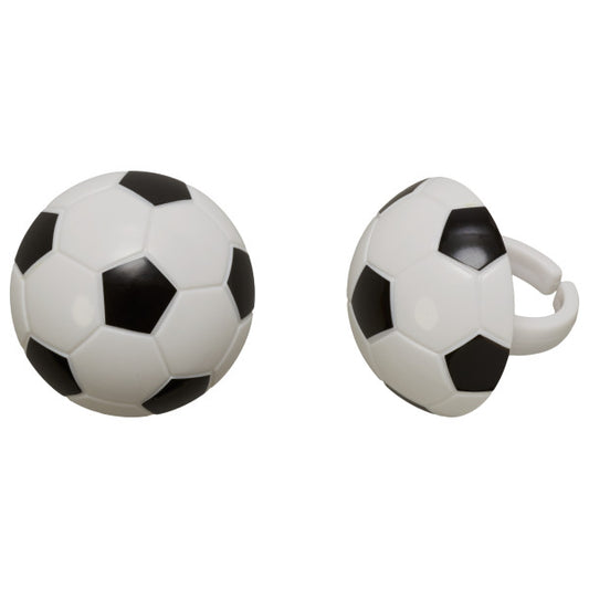 Soccer Cake Rings Pk/144