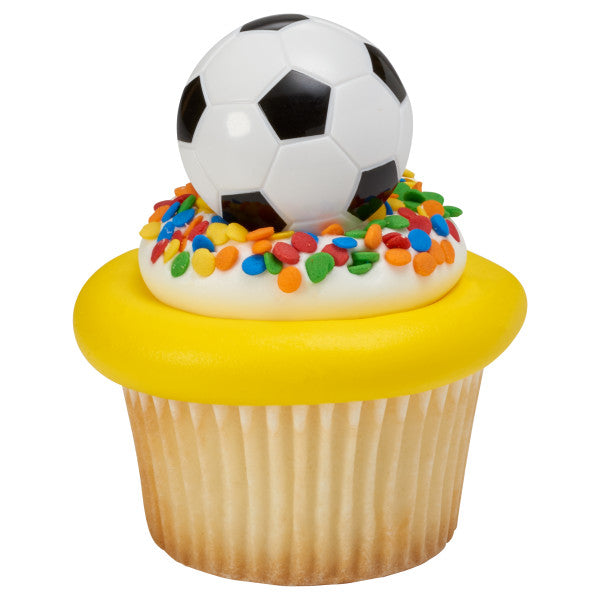 Soccer Cake Rings Pk/144