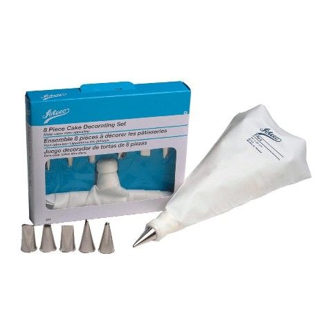 ATECO 8 Piece Cake Decorating Set 334