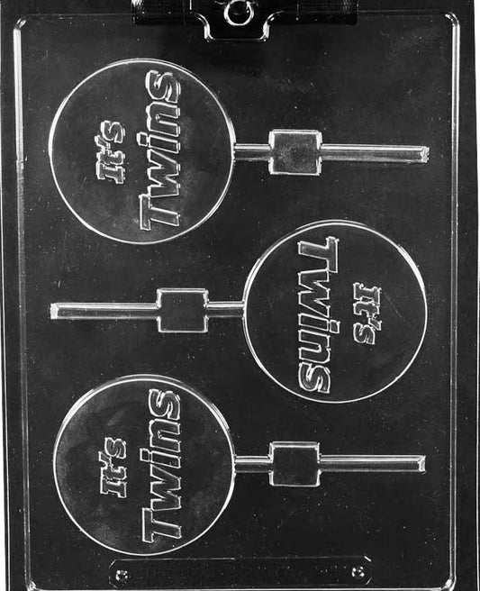 Its Twins Lolly Chocolate Mold