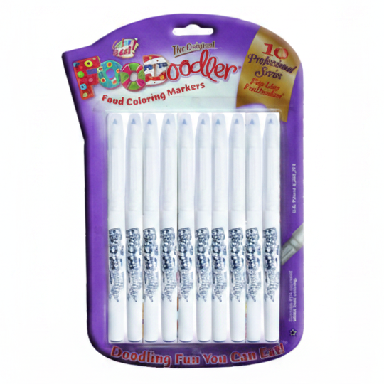 Black Fine Foodoodler Edible Markers