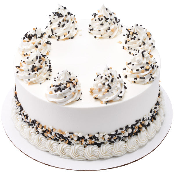 Celebration Deluxe Fusion Sprinkles on Cake