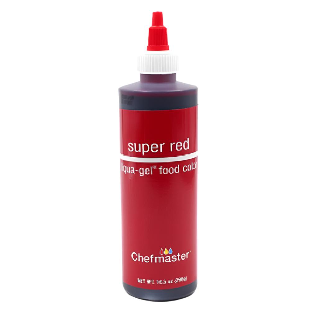 Chefmaster Super Red 10.5oz Liqua Gel Food Color