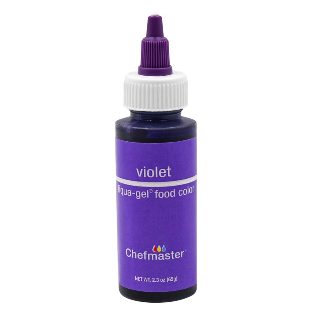 Chefmaster Violet 2.3oz Liqua Gel Food Color