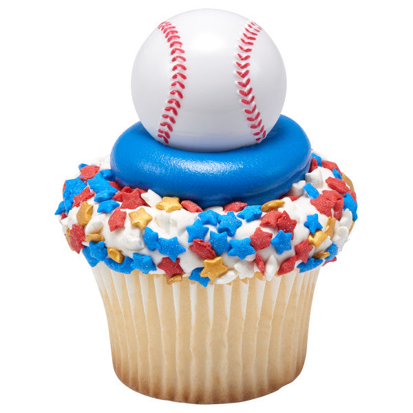 Decopac 3D Baseball Cake Rings Demo 8823