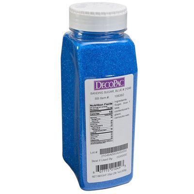 Decopac Blue Sanding Sugar 21049