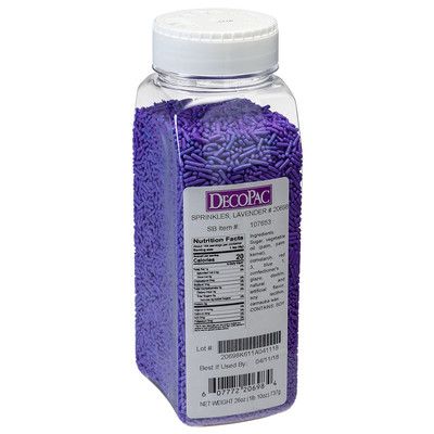 Decopac Lavender Sprinkles Jimmies 20698