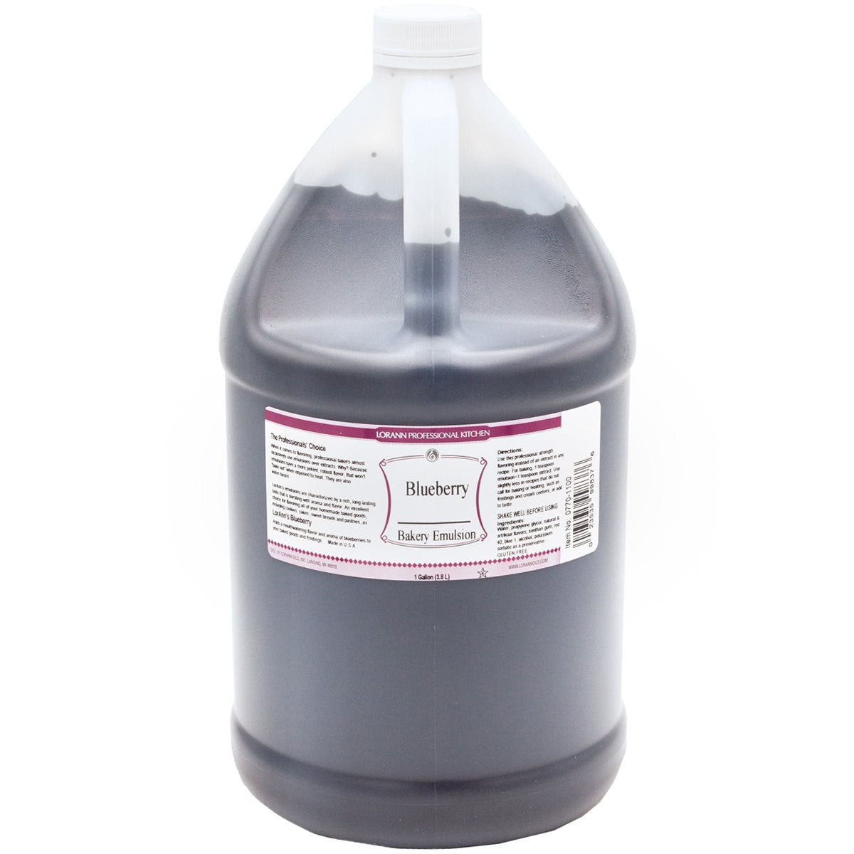 Lorann Blueberry Bakery Emulsion 128oz 0770