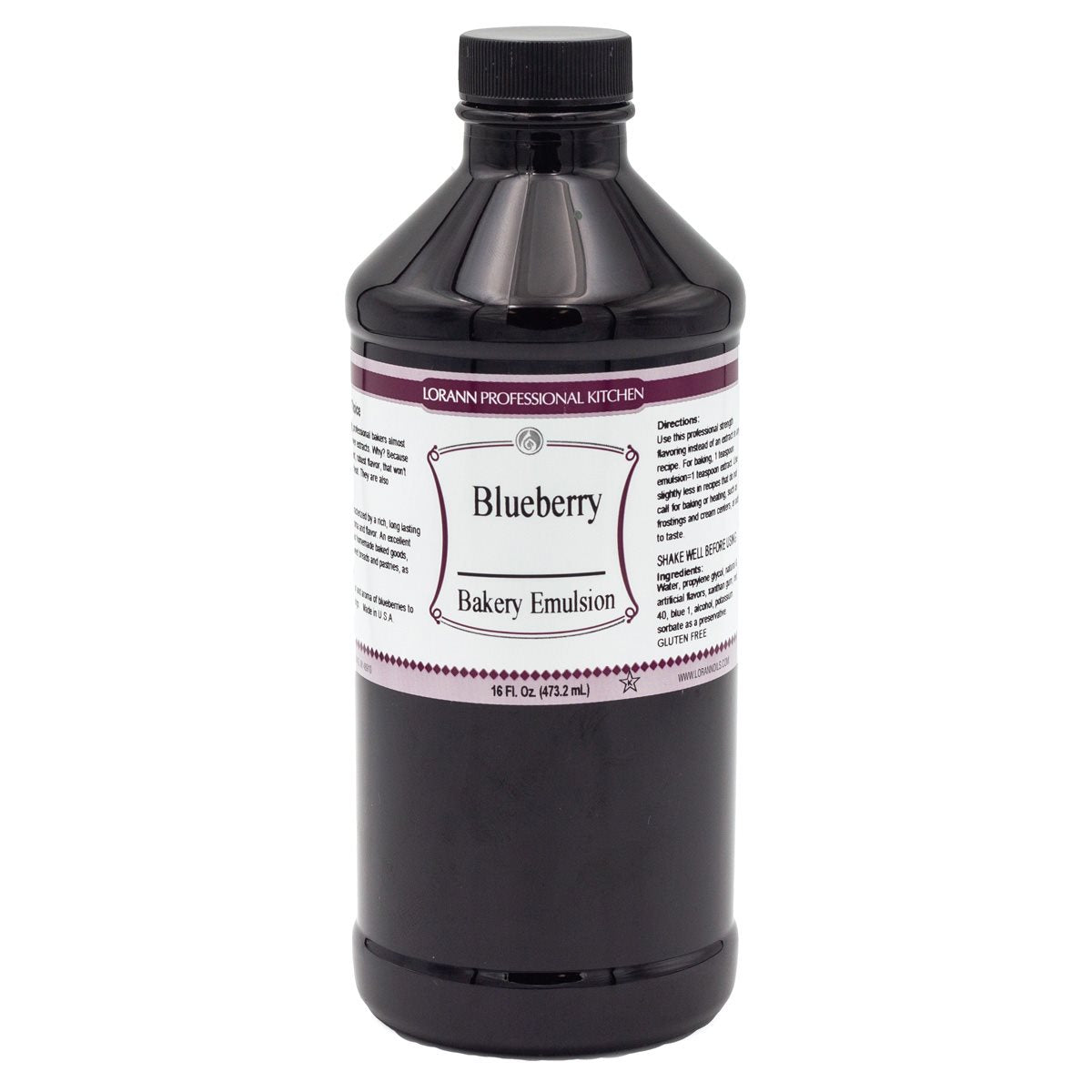Lorann Blueberry Bakery Emulsion 16oz 0770