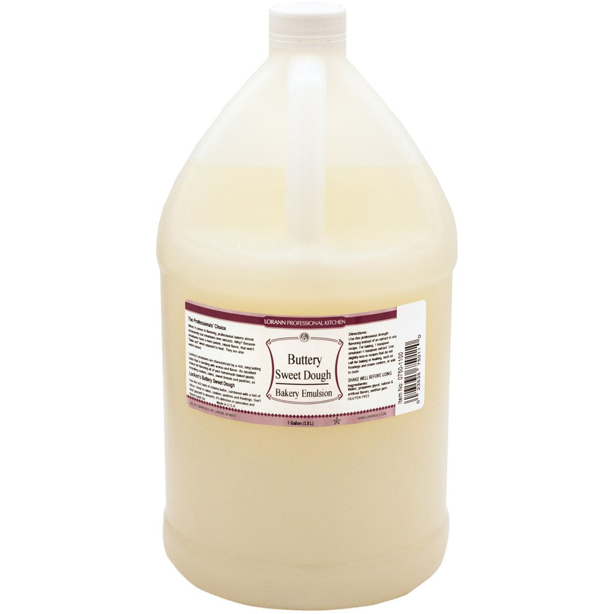 Lorann Buttery Sweet Dough Bakery Emulsion 128oz 0750