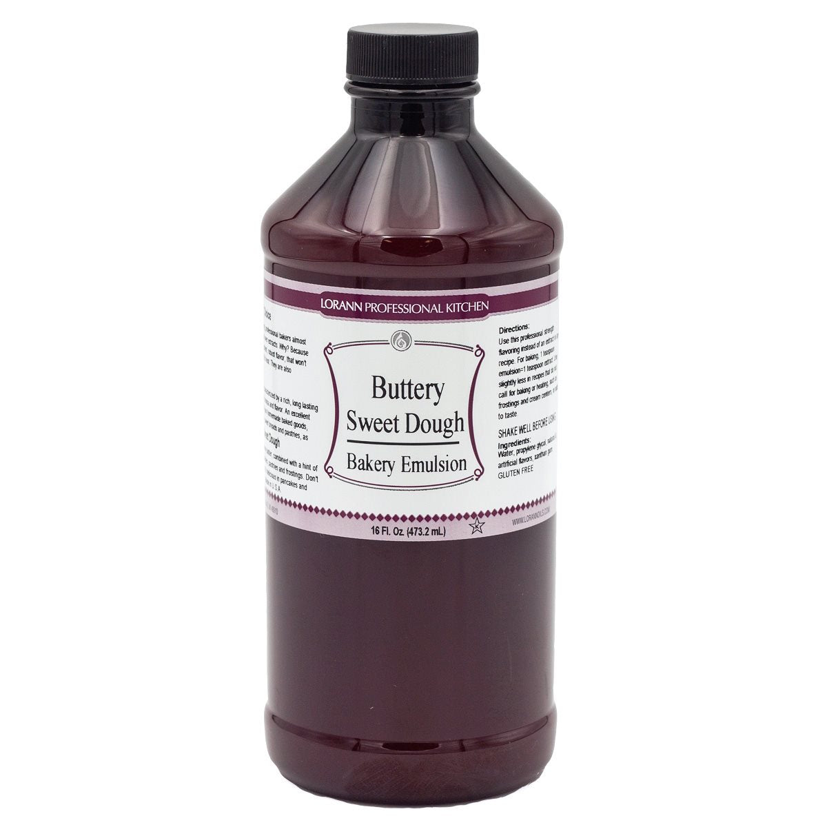 Lorann Buttery Sweet Dough Bakery Emulsion 16oz 0750