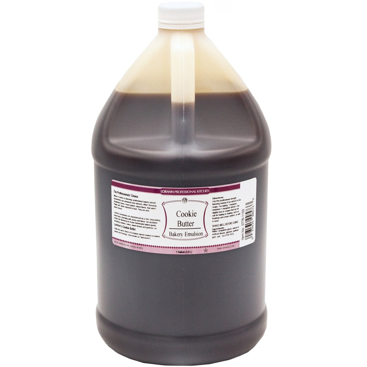 Lorann Cookie Butter Bakery Emulsion 128oz 0776