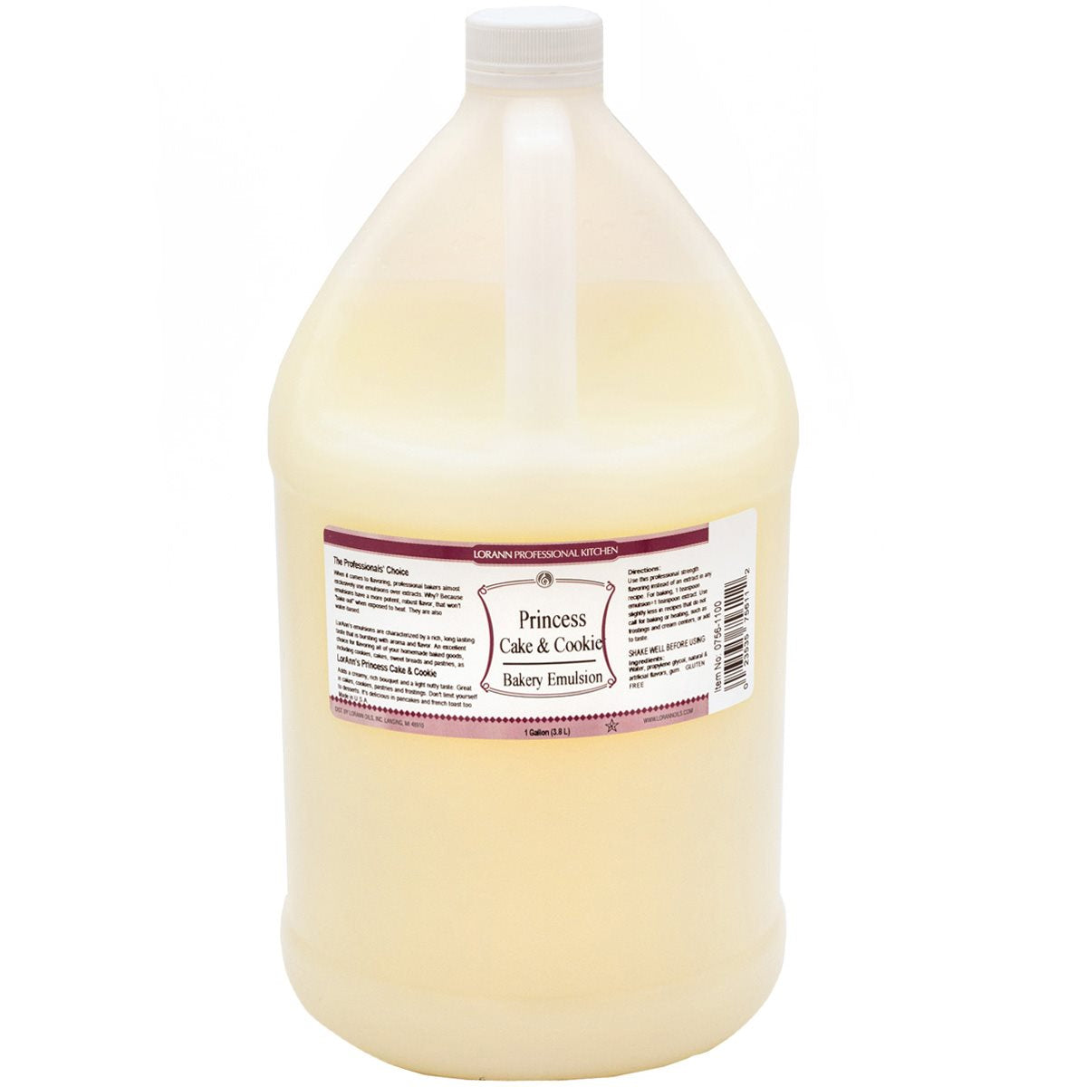 Lorann Princess Cake Bakery Emulsion 128oz 0756