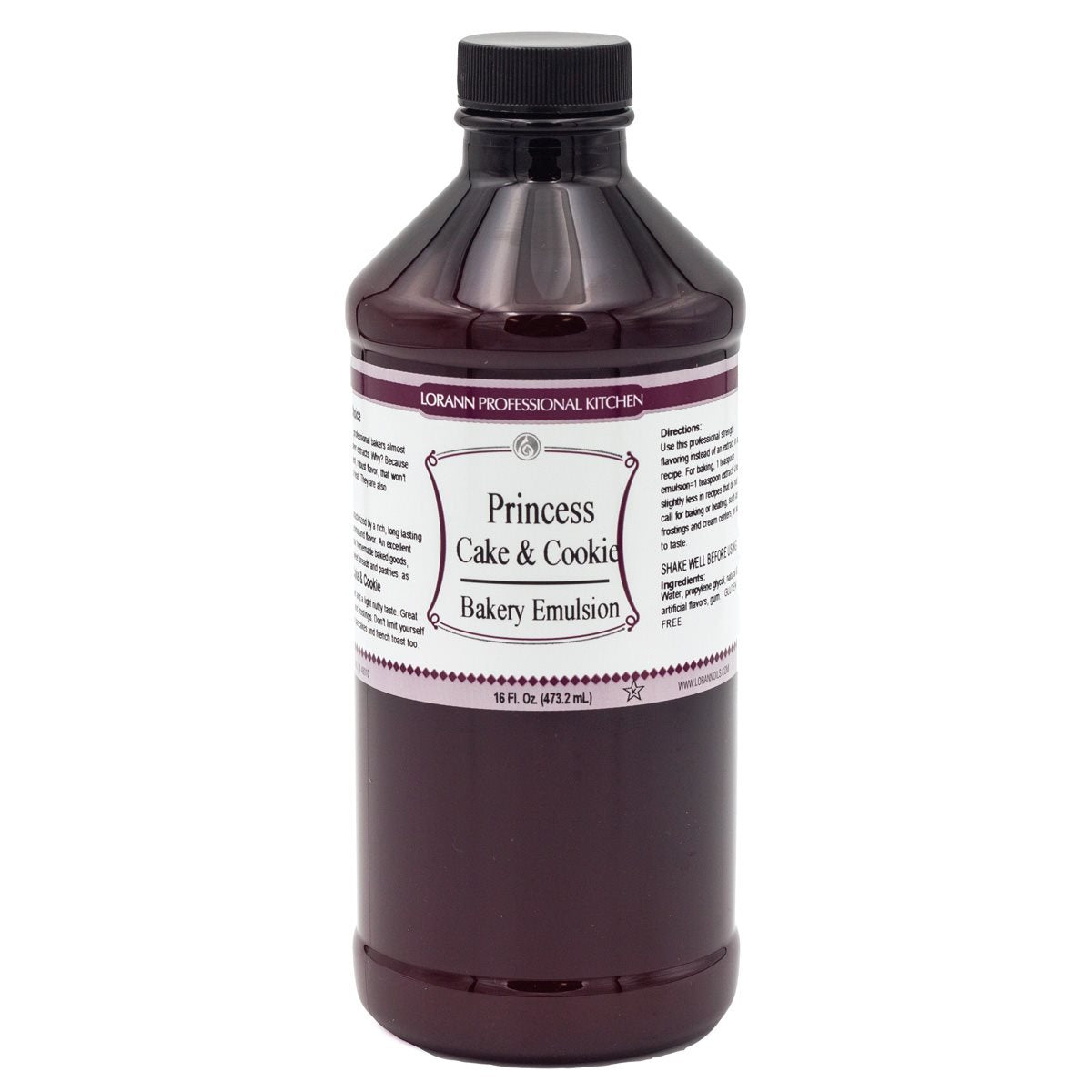 Lorann Princess Cake Bakery Emulsion 16oz 0756