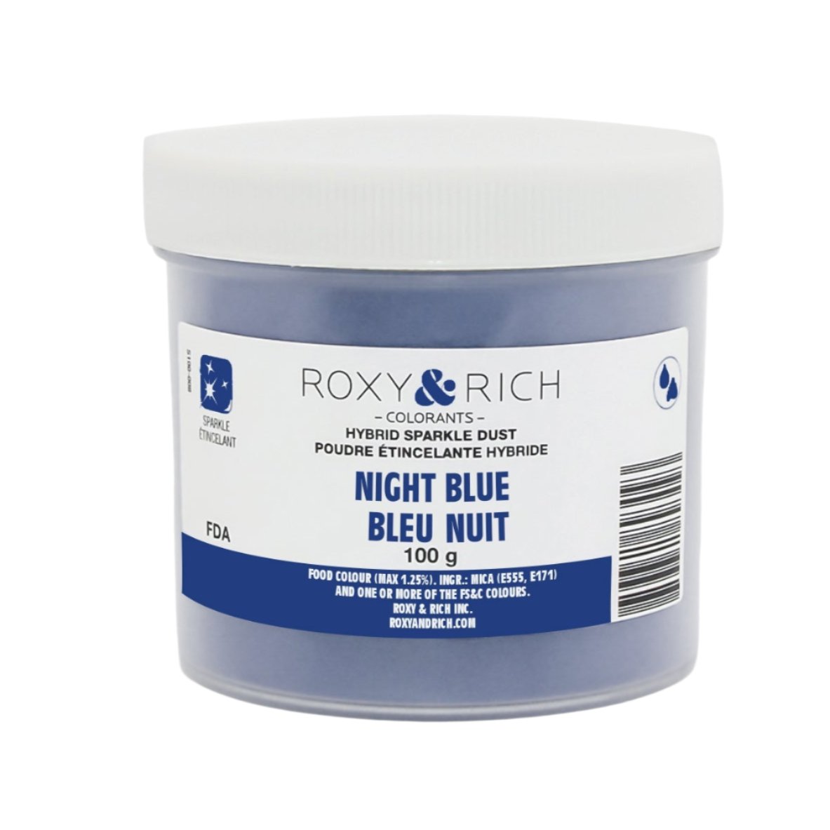 Roxy & RIch Night Blue Sparkle Dust S100-006