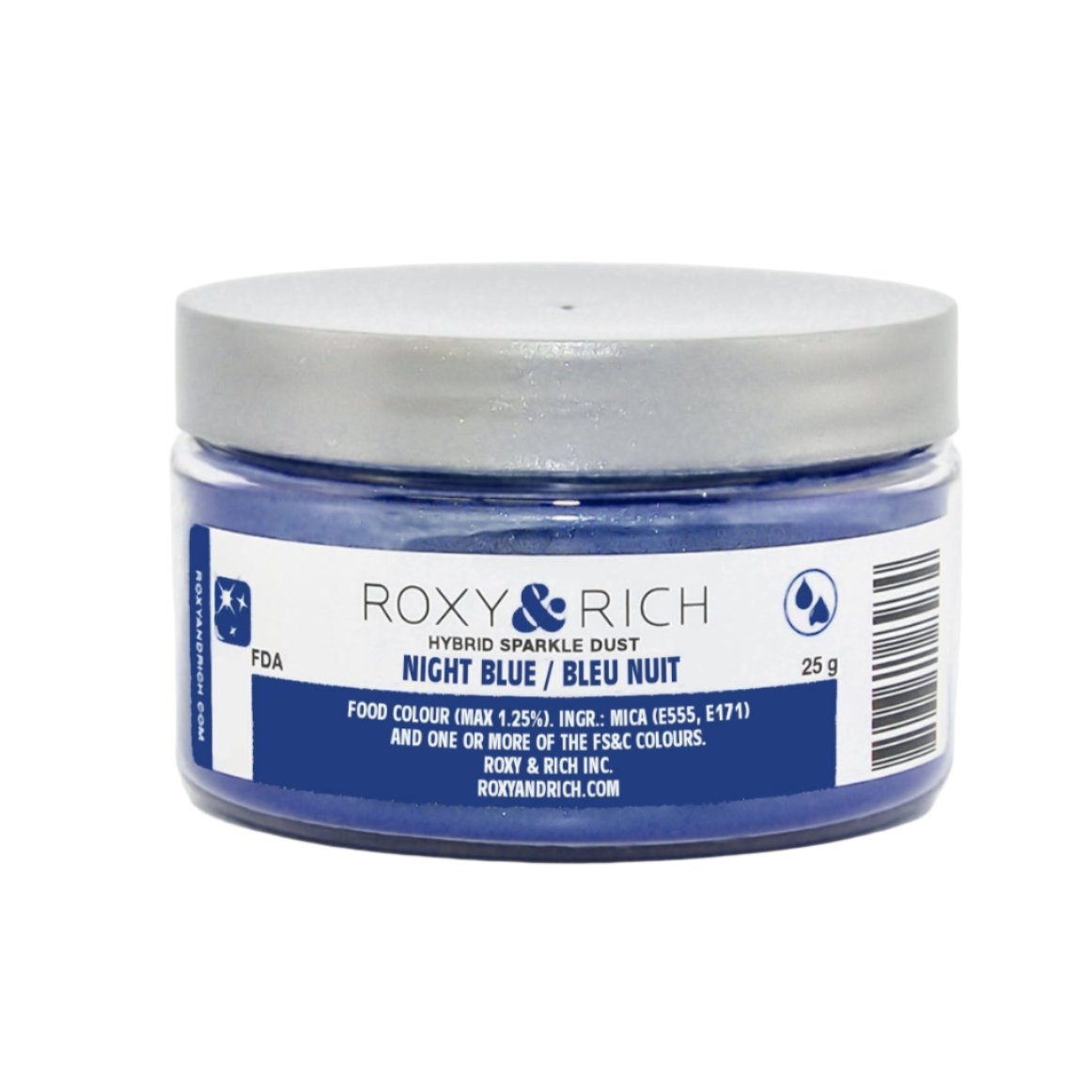 Roxy & RIch Night Blue Sparkle Dust S25-006