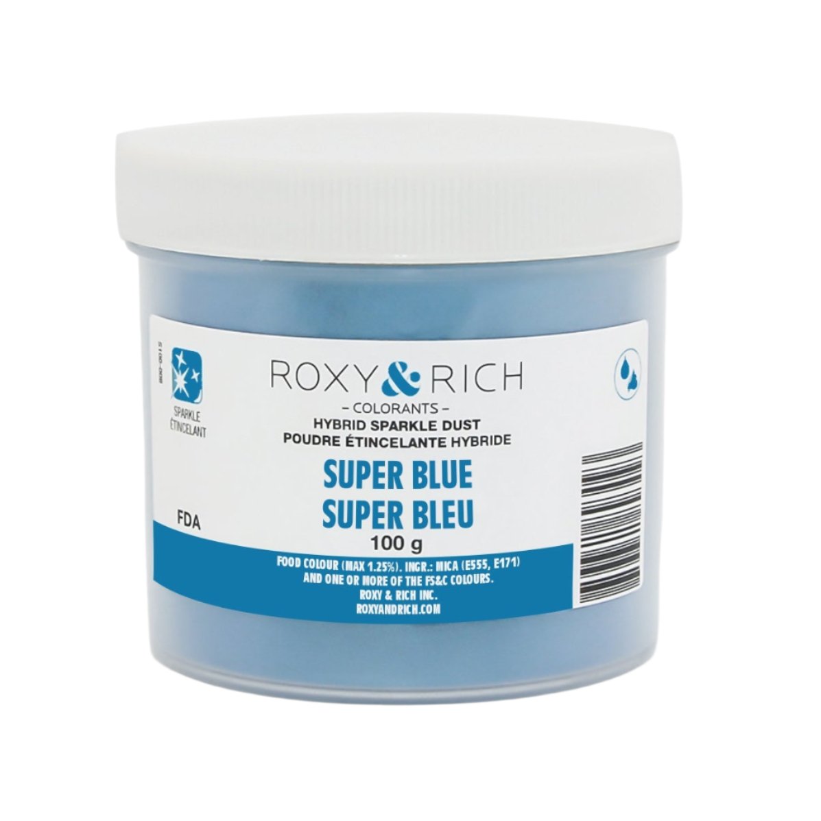 Roxy & RIch Super Blue Sparkle Dust S100-007