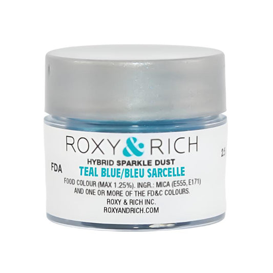Roxy & RIch Teal Blue Sparkle Dust S2-008