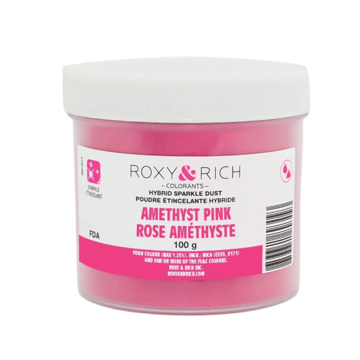 Roxy & Rich Amethyst Pink Sparkle Dust S100-021