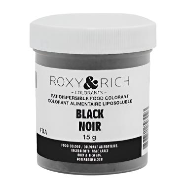 Roxy & Rich Black Fat Dispersible Food Color 15 grams P15-B11