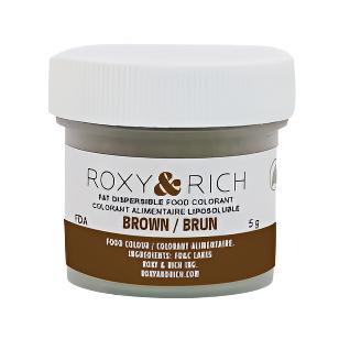 Roxy & Rich Brown Fat Dispersible Food Color 4 grams