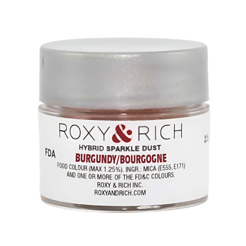 Roxy & Rich Burgundy Sparkle Dust S2-024