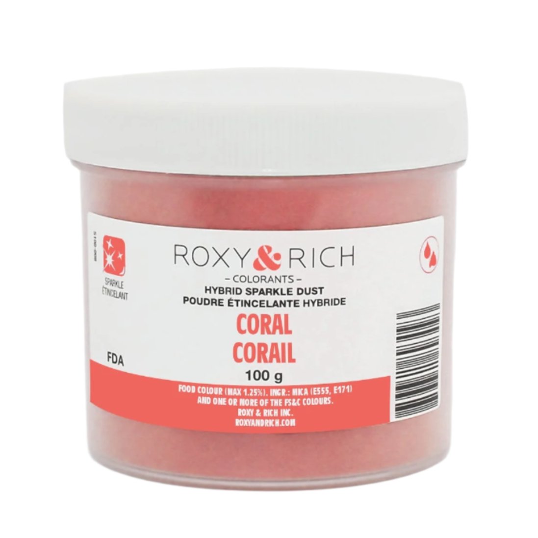 Roxy & Rich Coral Sparkle Dust S100-015