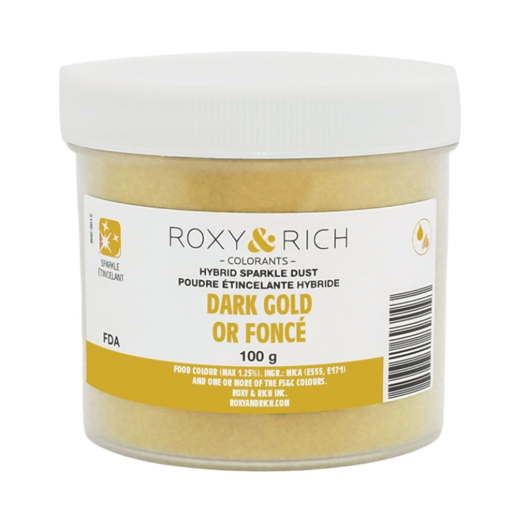 Roxy & Rich Dark Gold Sparkle Dust S100-046