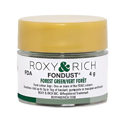 Roxy & Rich Forest Green Fondust 4 grams