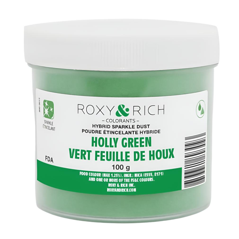 Roxy & Rich Holly Green Sparkle Dust S100-037