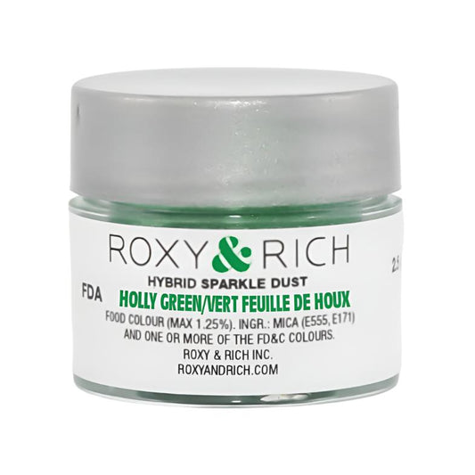 Roxy & Rich Holly Green Sparkle Dust S2-037