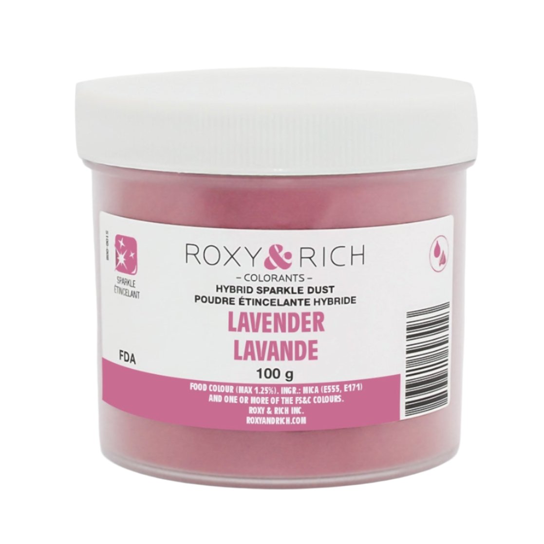 Roxy & Rich Lavender Sparkle Dust S100-044