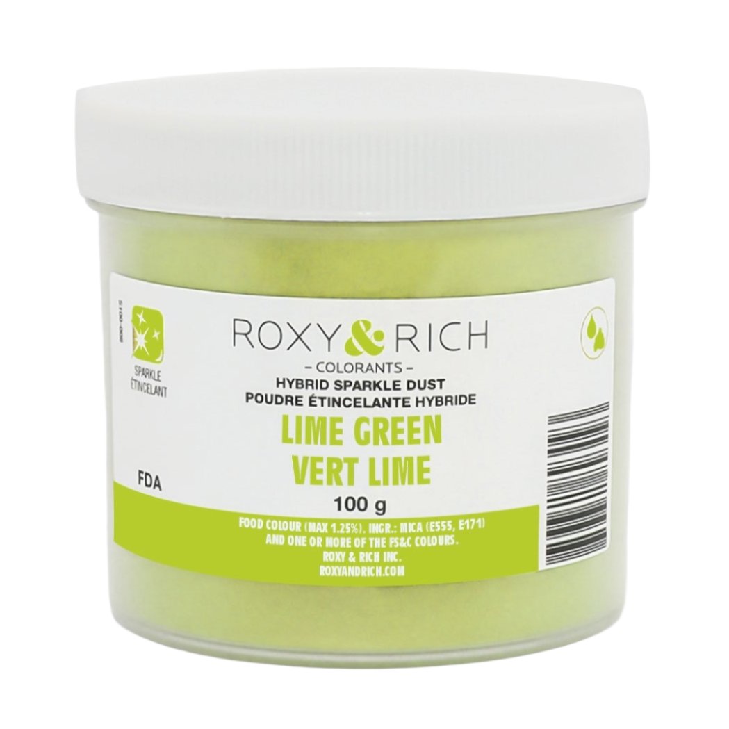 Roxy & Rich Lime Green Sparkle Dust S100-039