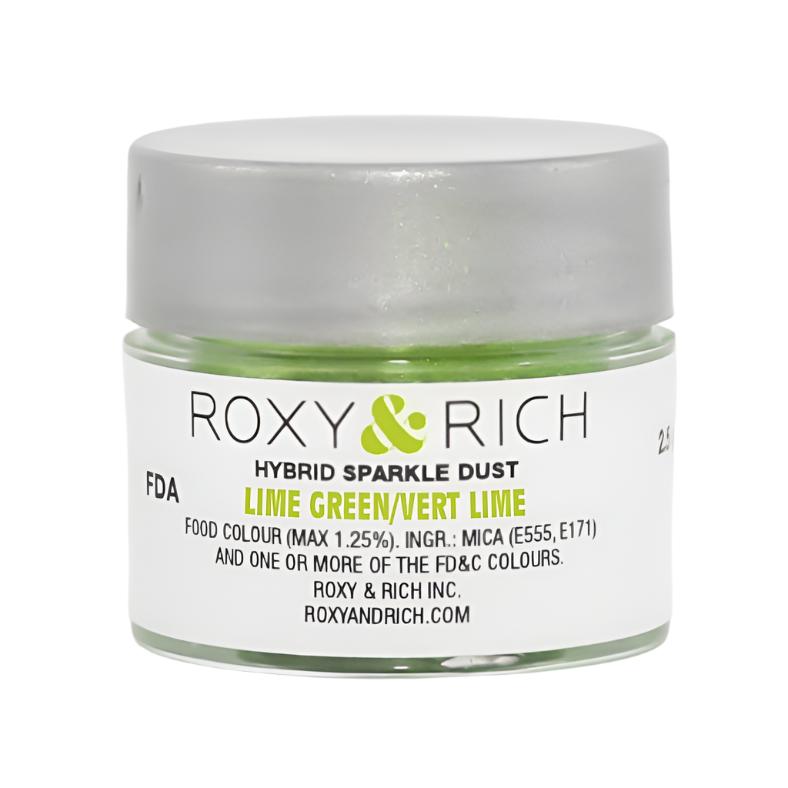 Roxy & Rich Lime Green Sparkle Dust S2-039