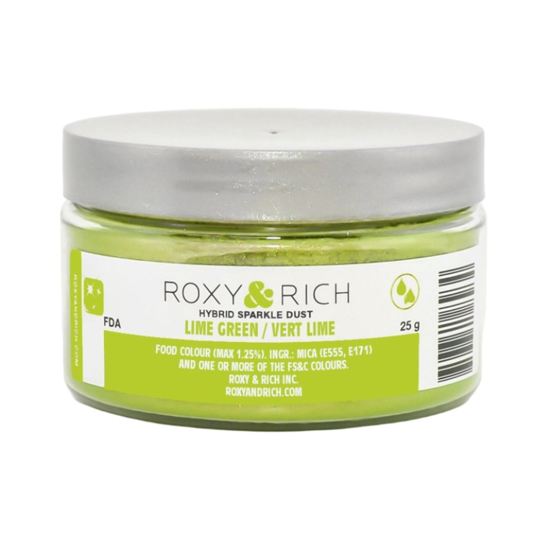 Roxy & Rich Lime Green Sparkle Dust S25-039