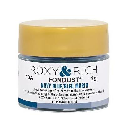 Roxy & Rich Navy Blue Fondust 4 grams F4-025