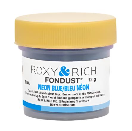 Roxy & Rich Neon Blue Fondust 12 grams