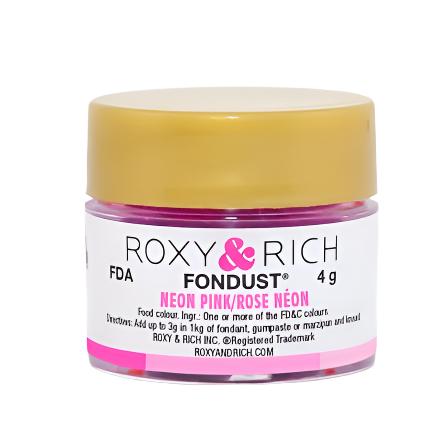 Roxy & Rich Neon Pink Fondust 4 grams