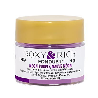 Roxy & Rich Neon Purple Fondust 4 grams