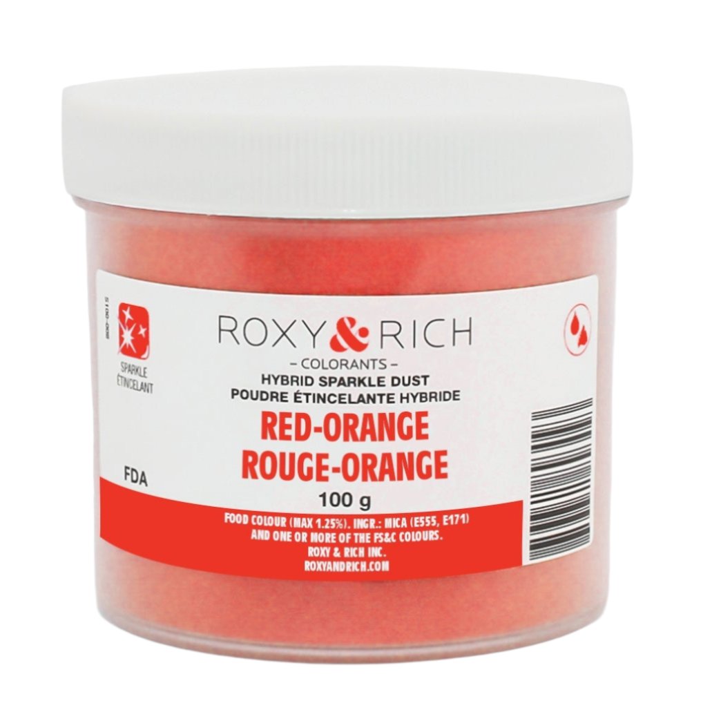 Roxy & Rich Red Orange Sparkle Dust S100-029