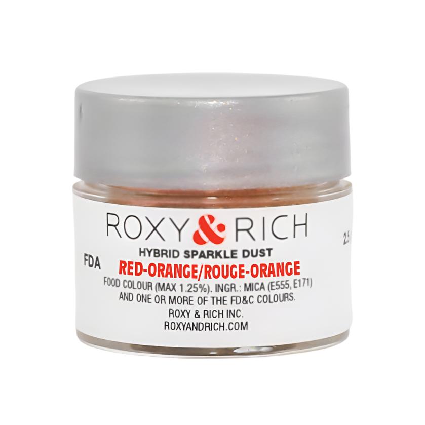 Roxy & Rich Red Orange Sparkle Dust S2-029