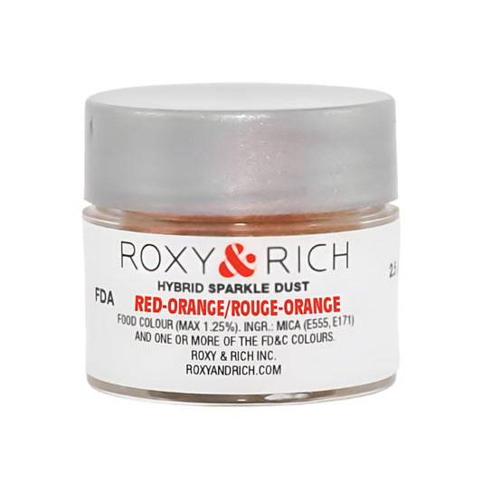 Roxy & Rich Red Orange Sparkle Dust S2-029